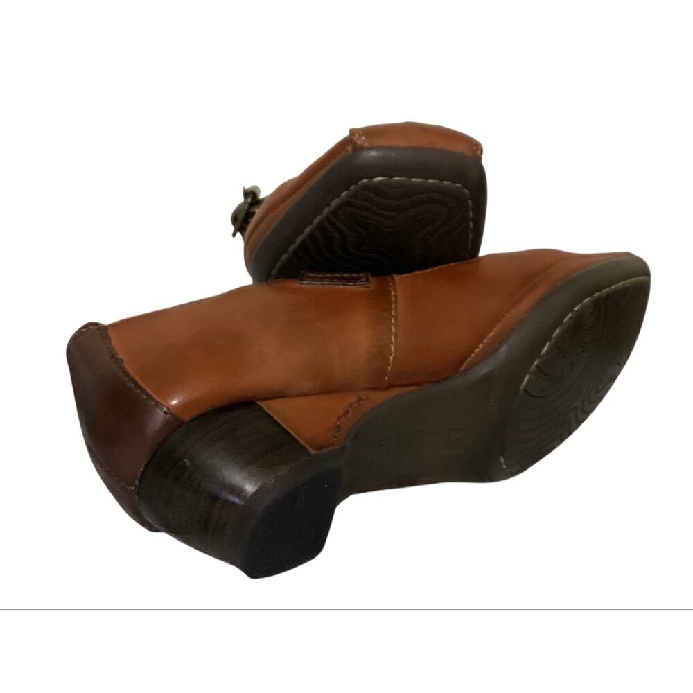Pikolinos Gandia Leather Mary Jane Sandals - Brandy Brown EU 36/US 6 - Picture 5 of 5